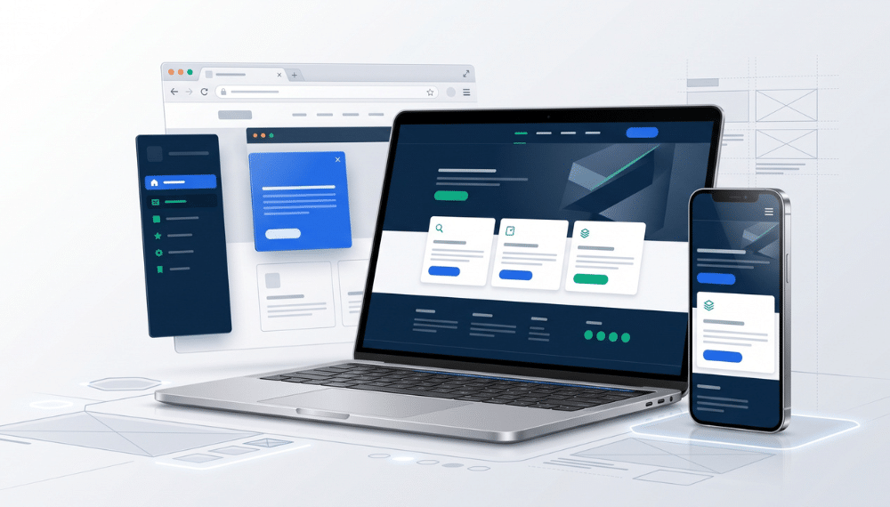 Modern responsive WordPress website development