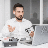 Professional German marketing manager portrait