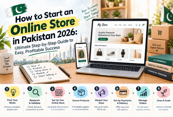 Pakistan Online Store_ Step-by-Step Guide How to Start an Online Store in Pakistan