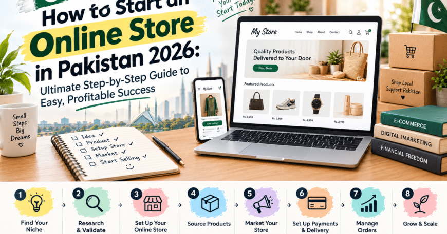 How to Start an Online Store in Pakistan
