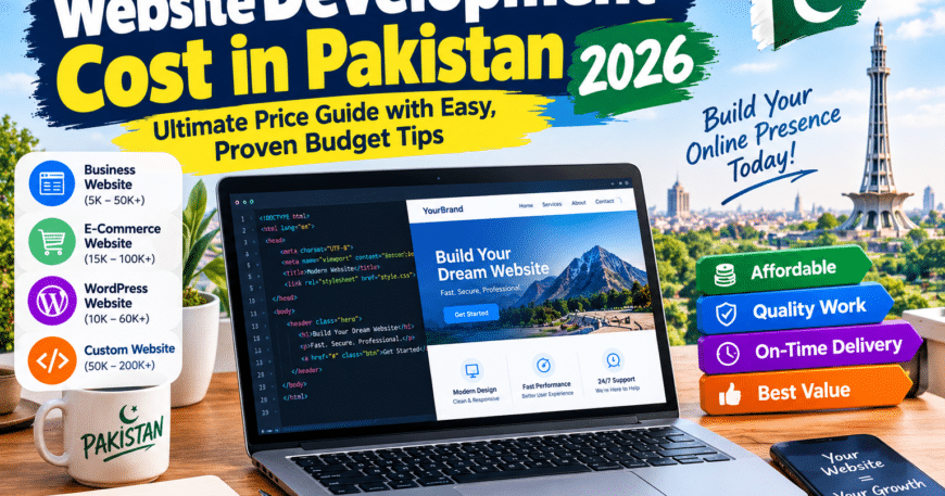 Website Development Cost in Pakistan